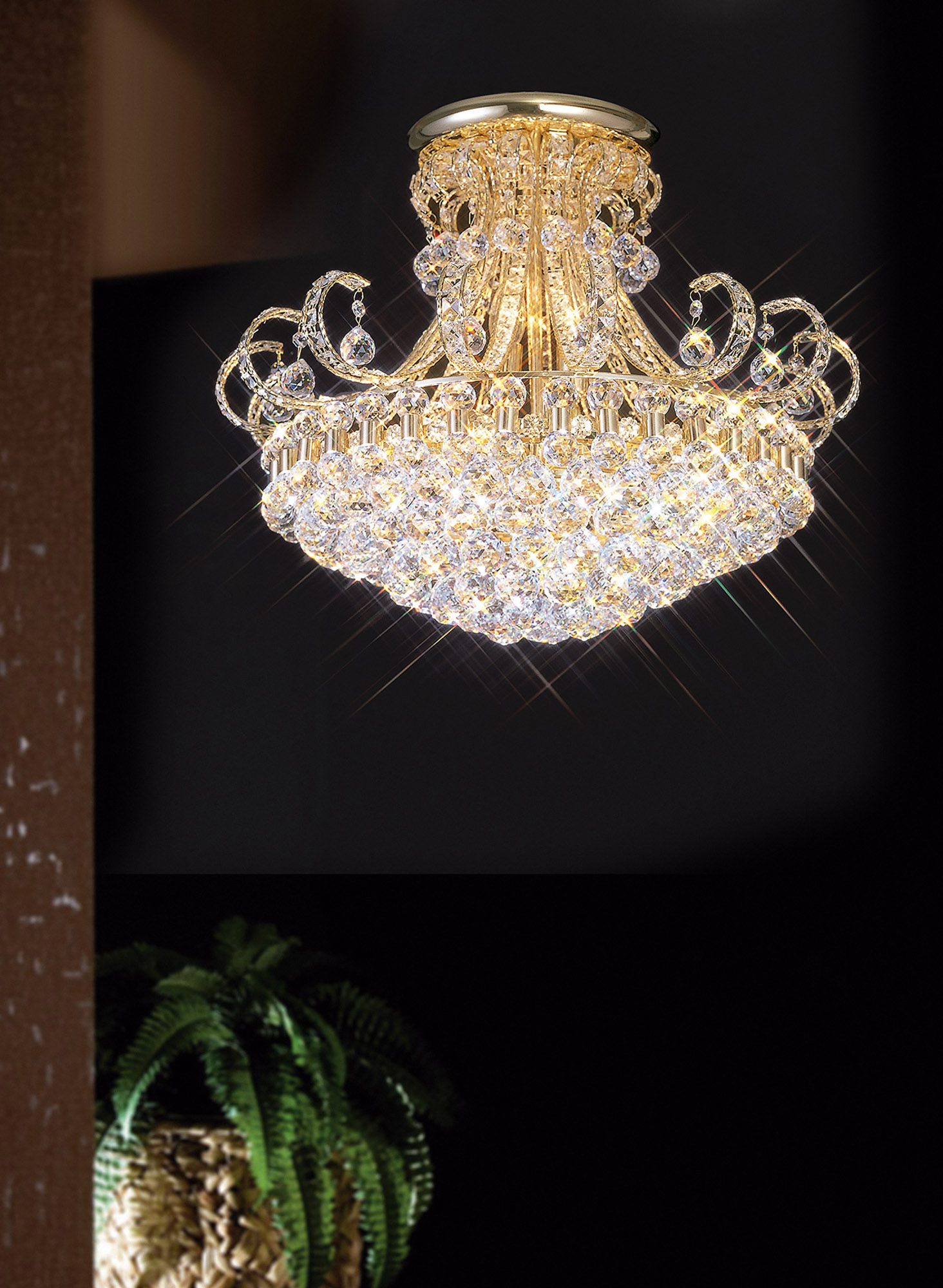 Pearl Crystal Ceiling Lights Diyas Flush Crystal Fittings Pearl Crystal Ceiling Lights Diyas Flush Crystal Fittings